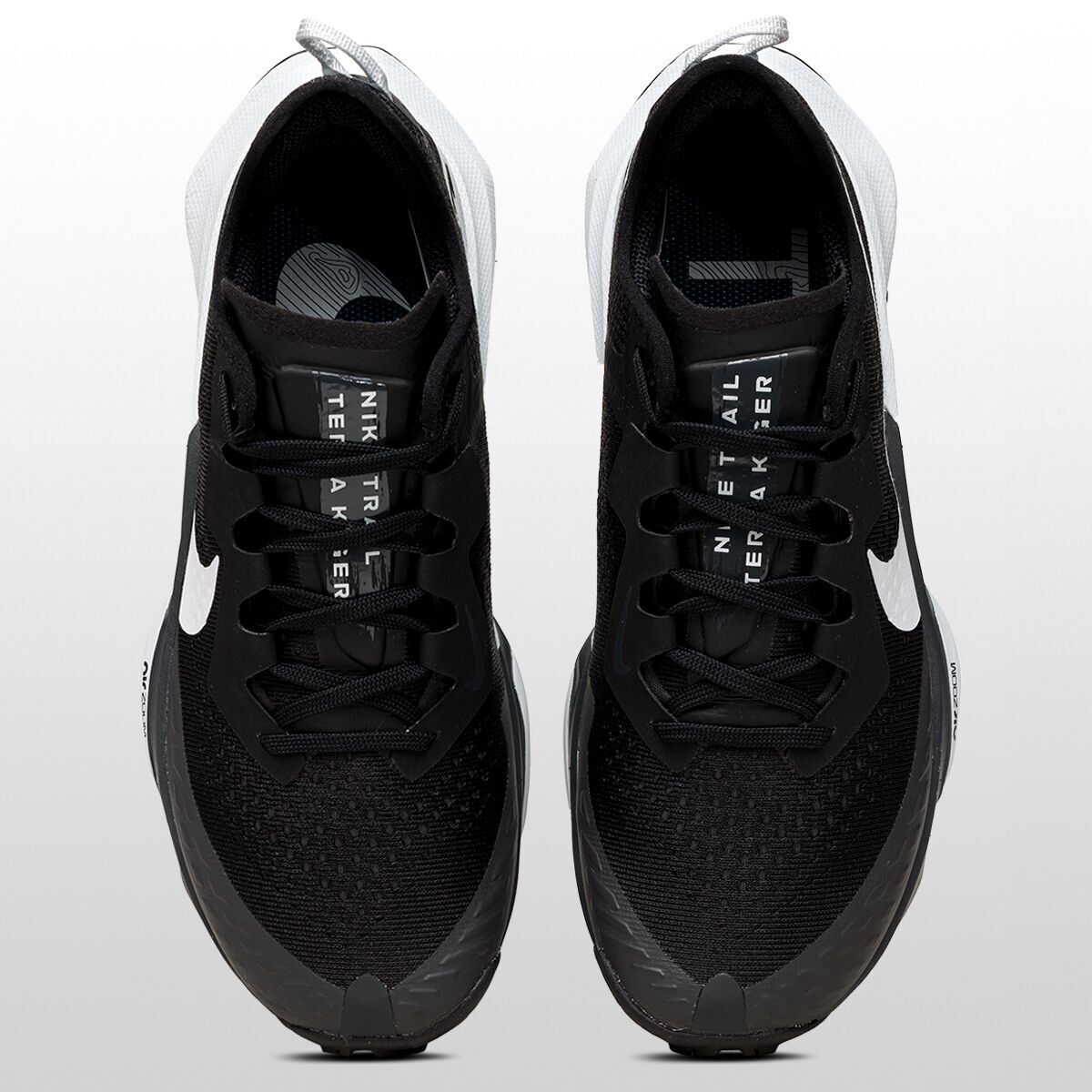 Men's Nike Air Zoom Terra Kiger 7 Trail Running Shoes, CW6062 002 Multi Sizes Black/Pure Platinum/Anthracite