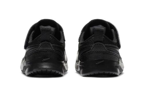 Nike Kids Varsity Leather (TDV) (Infant/Toddler), CN9397 001 Multi Sizes Black/Black/Black