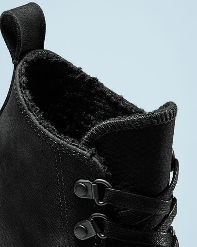 Converse Run Star Hike Platform Monochrome Hi To Boot, 173096C Multi Sizes Black