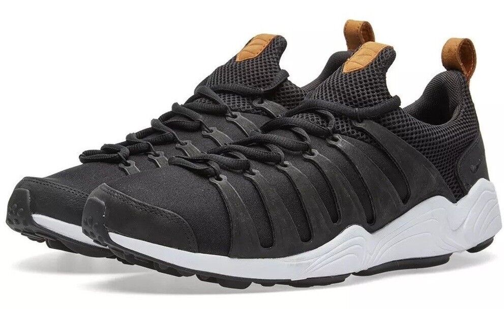 Men's Nike Air Zoom Spirimic Casual Shoes, 881983 003 Multi Sizes Black/Black/White/Hazelnut