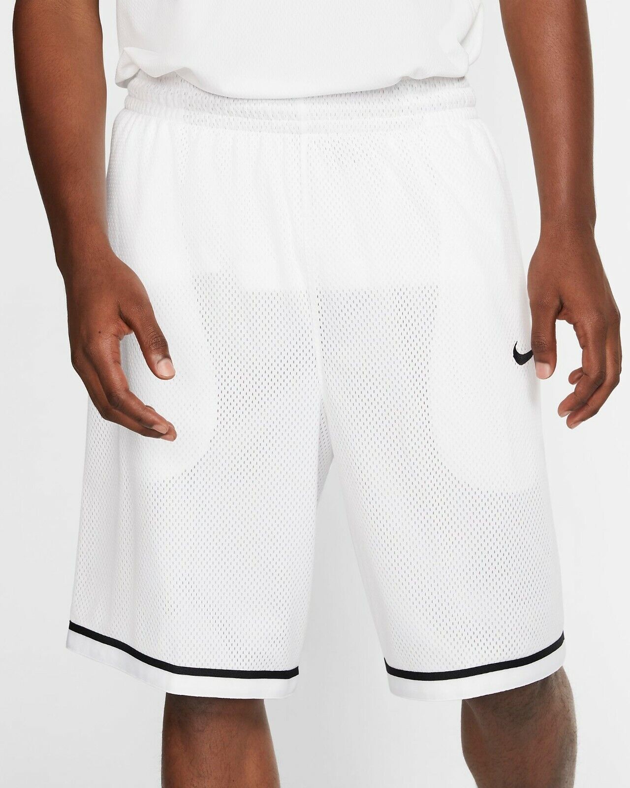 Men's Nike Dri-FIT Classic Basketball Shorts, AQ5600 100 Multi Sizes White/Black