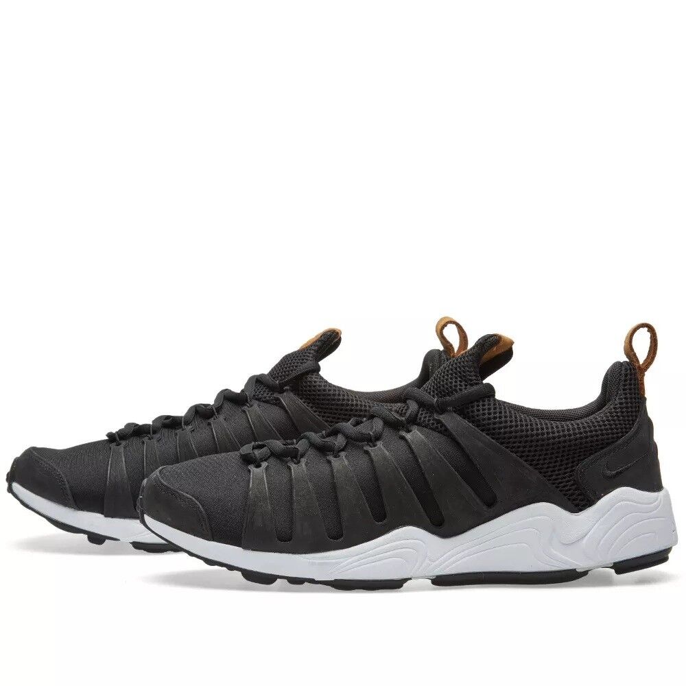 Men's Nike Air Zoom Spirimic Casual Shoes, 881983 003 Multi Sizes Black/Black/White/Hazelnut