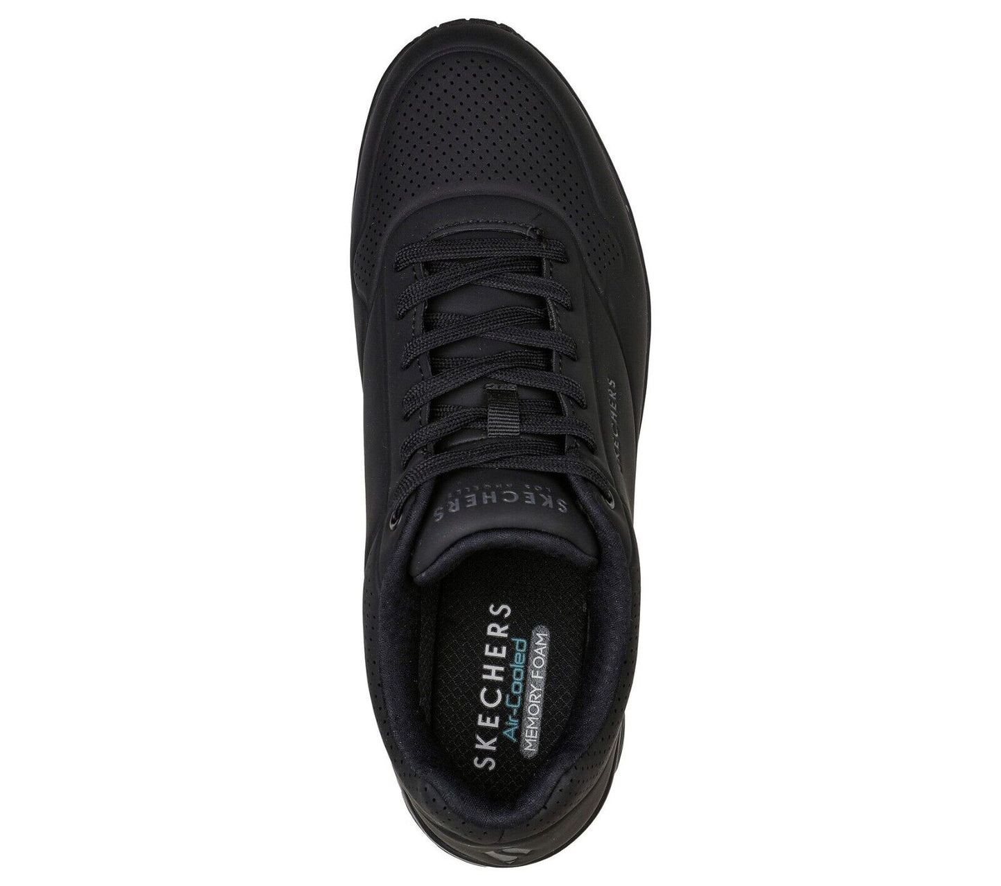 Mens Skechers Street Uno Stand On Air Casual Shoes, 52458 /BBK Multi Sizes Black
