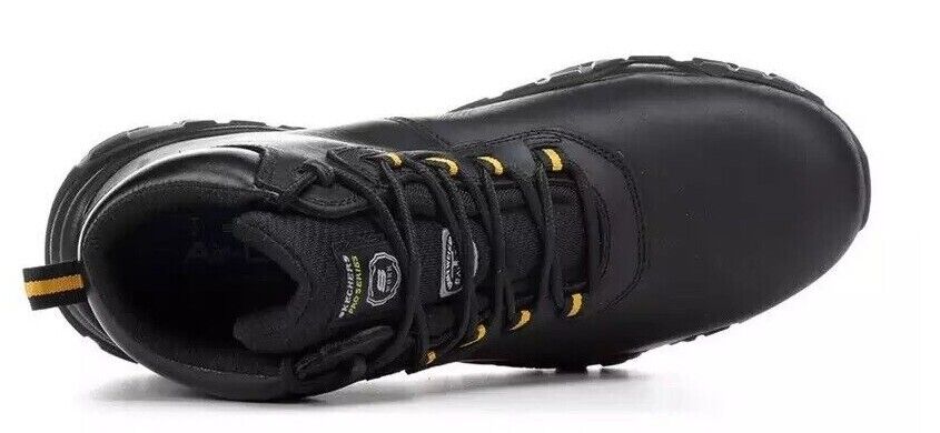 Men's SKECHERS Work Treadix Trental Goodyear Boot, 200083 /BLK Multi Sizes Black