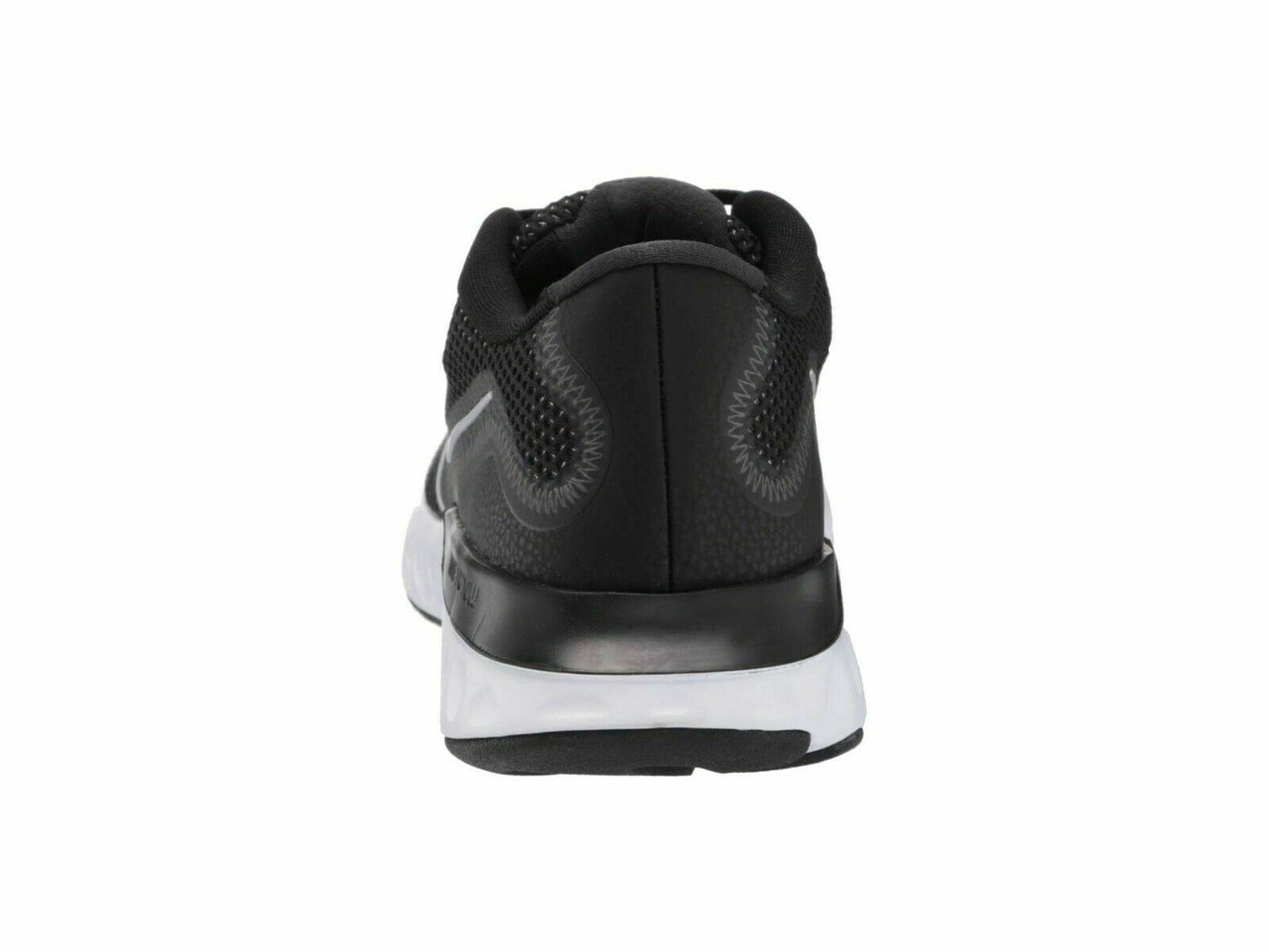 Men's Nike Renew Run Running Shoes, CK6357 002 Multiple Sizes Black/Metallic Silver/White