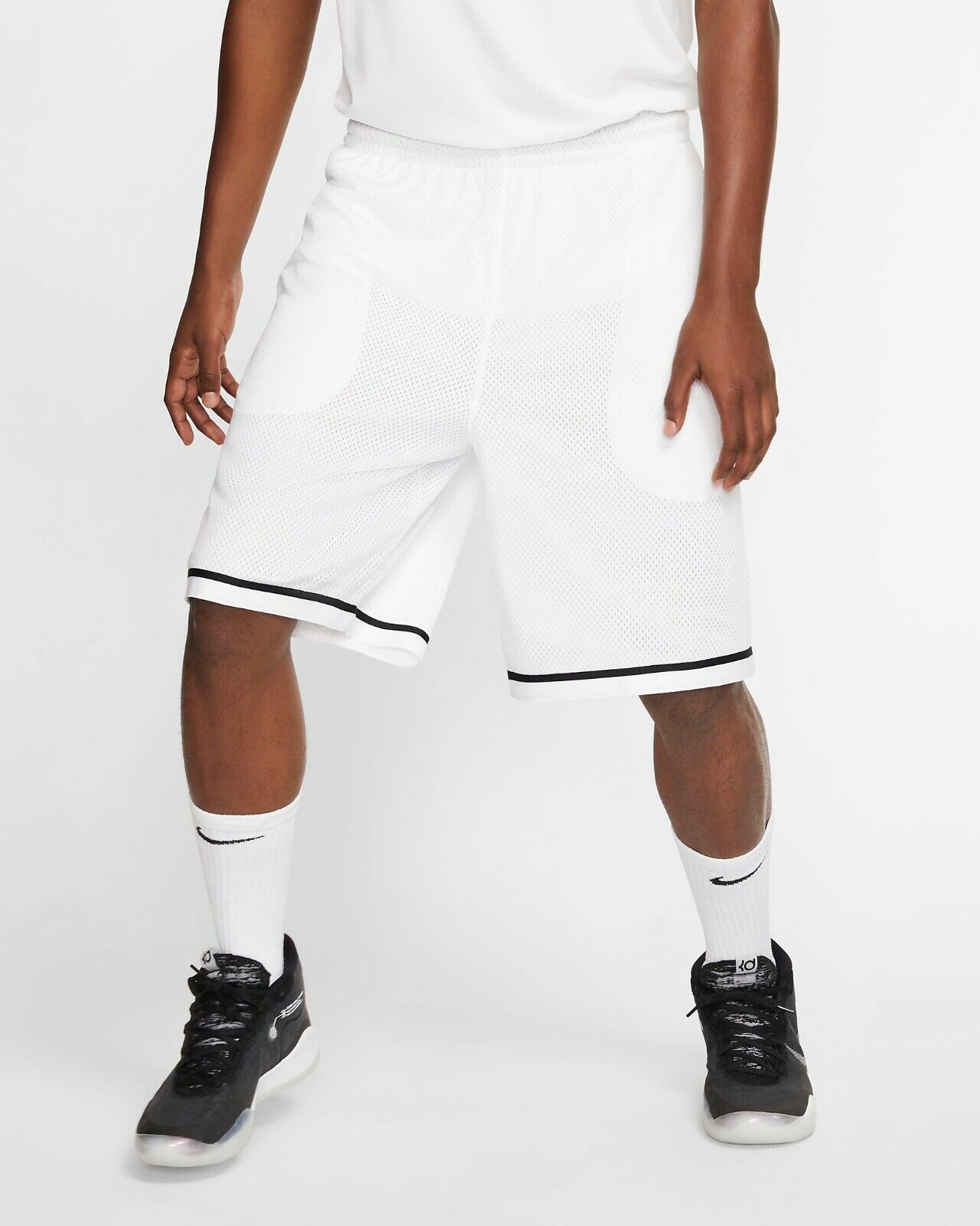 Men's Nike Dri-FIT Classic Basketball Shorts, AQ5600 100 Multi Sizes White/Black