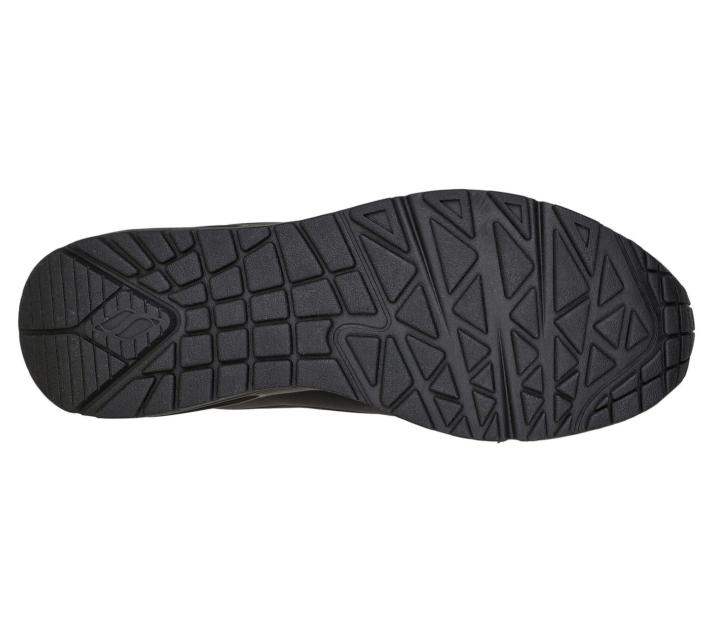 Mens Skechers Street Uno Stand On Air Casual Shoes, 52458 /BBK Multi Sizes Black