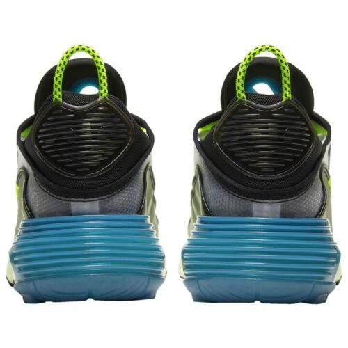 Men's Nike Air Max 2090 Running Shoes, BV9977 101 Multi Sizes White/Black/Volt/Valerian Blue