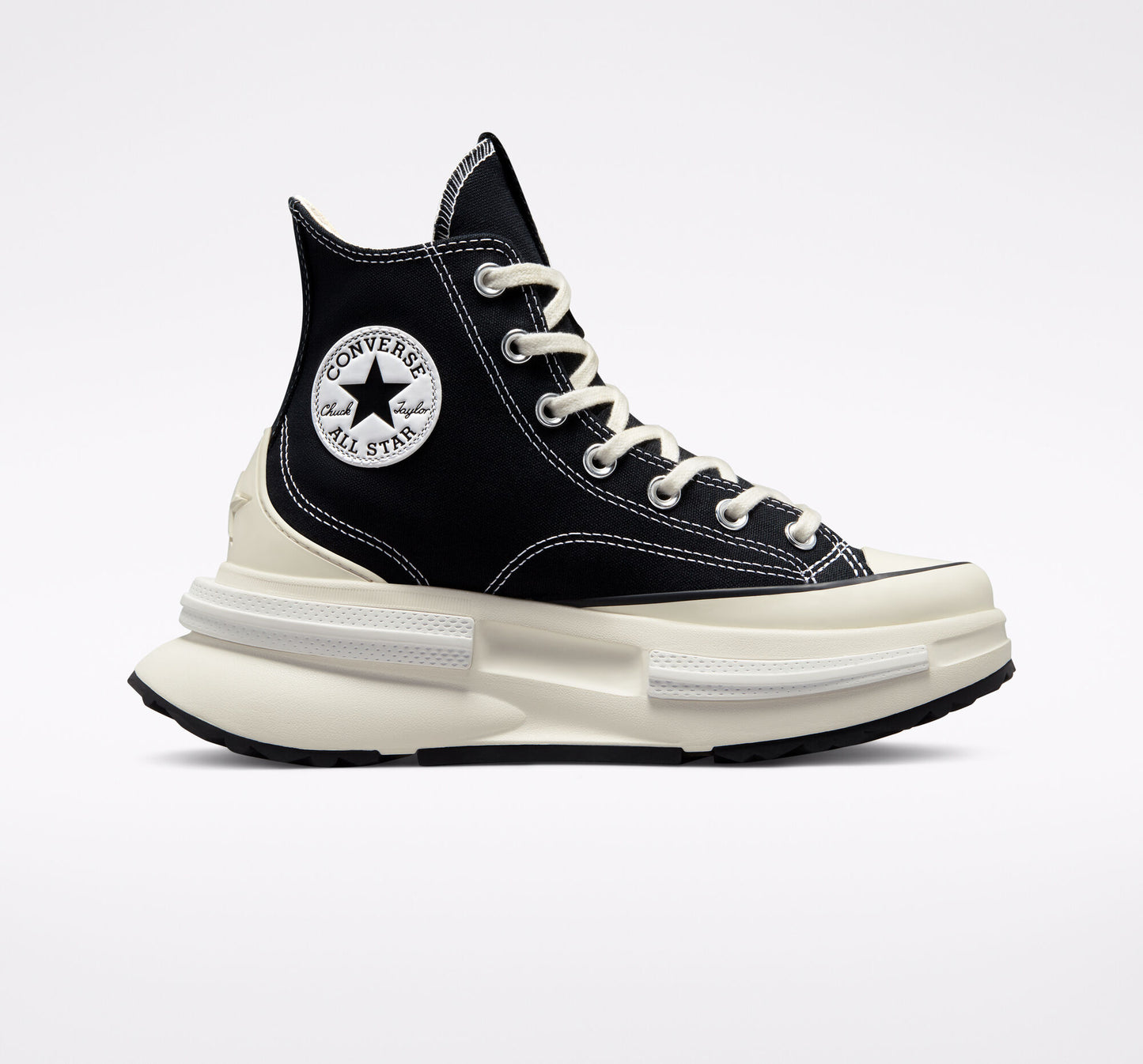 Converse Run Star Legacy CX Hi Top Shoe, A00869C Multi Sizes Black/Egret/White