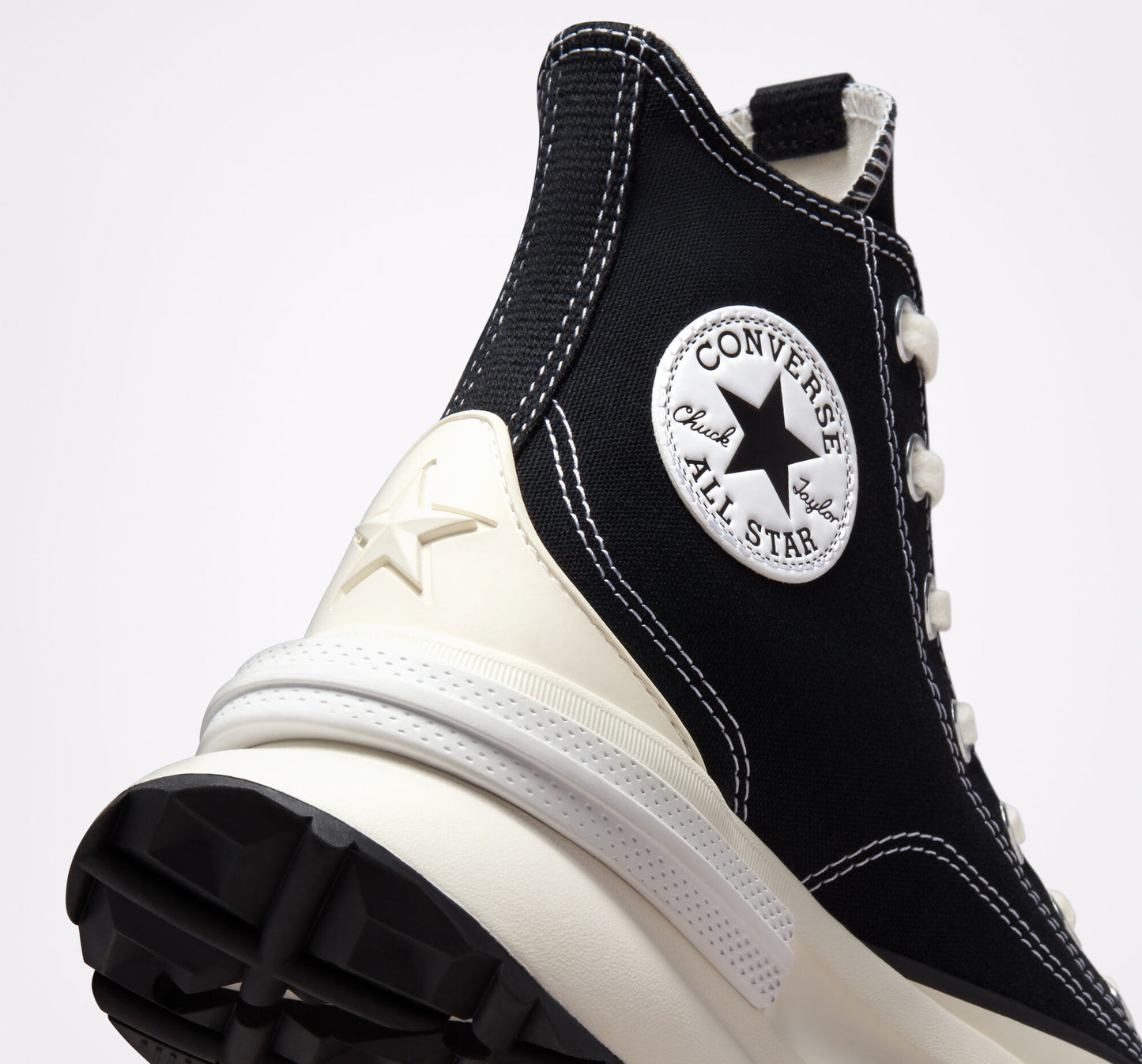 Converse Run Star Legacy CX Hi Top Shoe, A00869C Multi Sizes Black/Egret/White