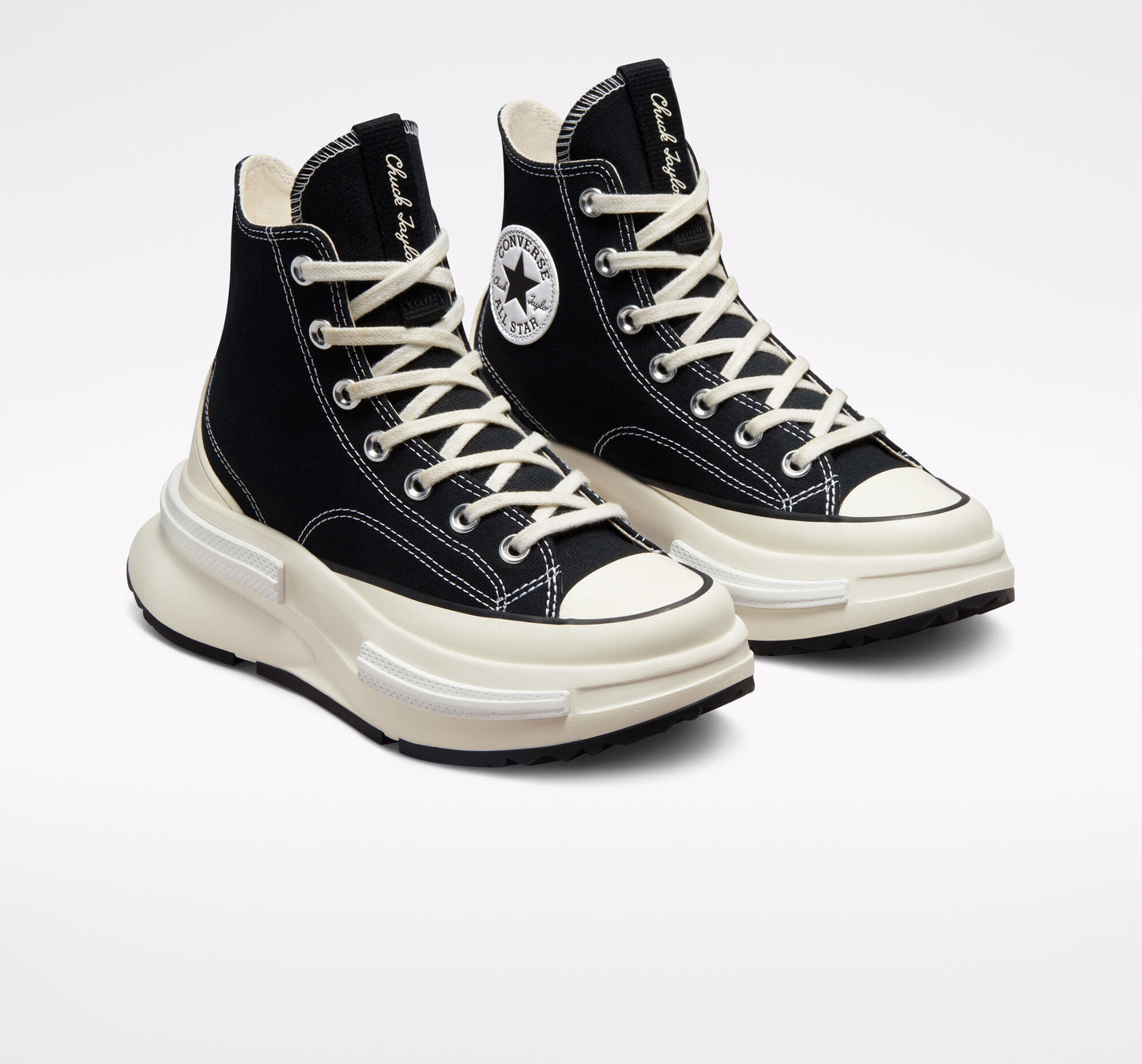 Converse Run Star Legacy CX Hi Top Shoe, A00869C Multi Sizes Black/Egret/White