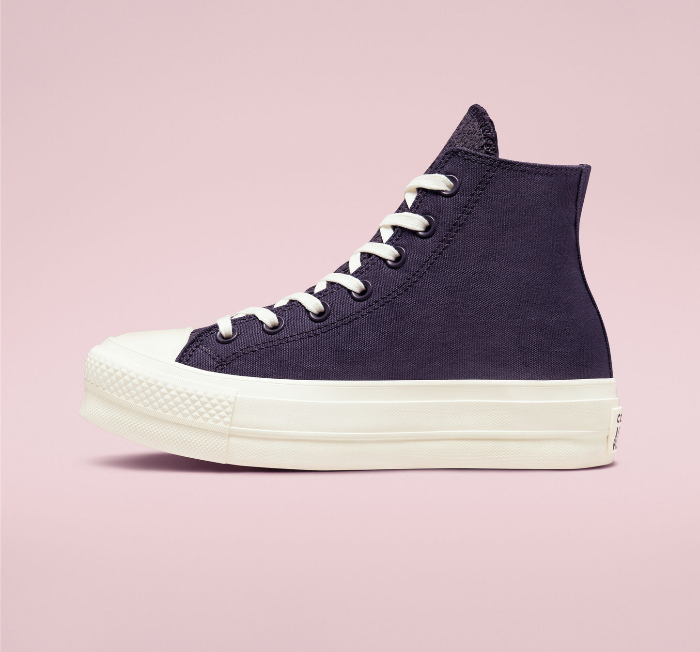 Women's Converse Chuck Taylor All Star Tonal Jacquard Lift Platform Hi, A00887C Multi Sizes Dark Raisin/Dark Raisin/Egret