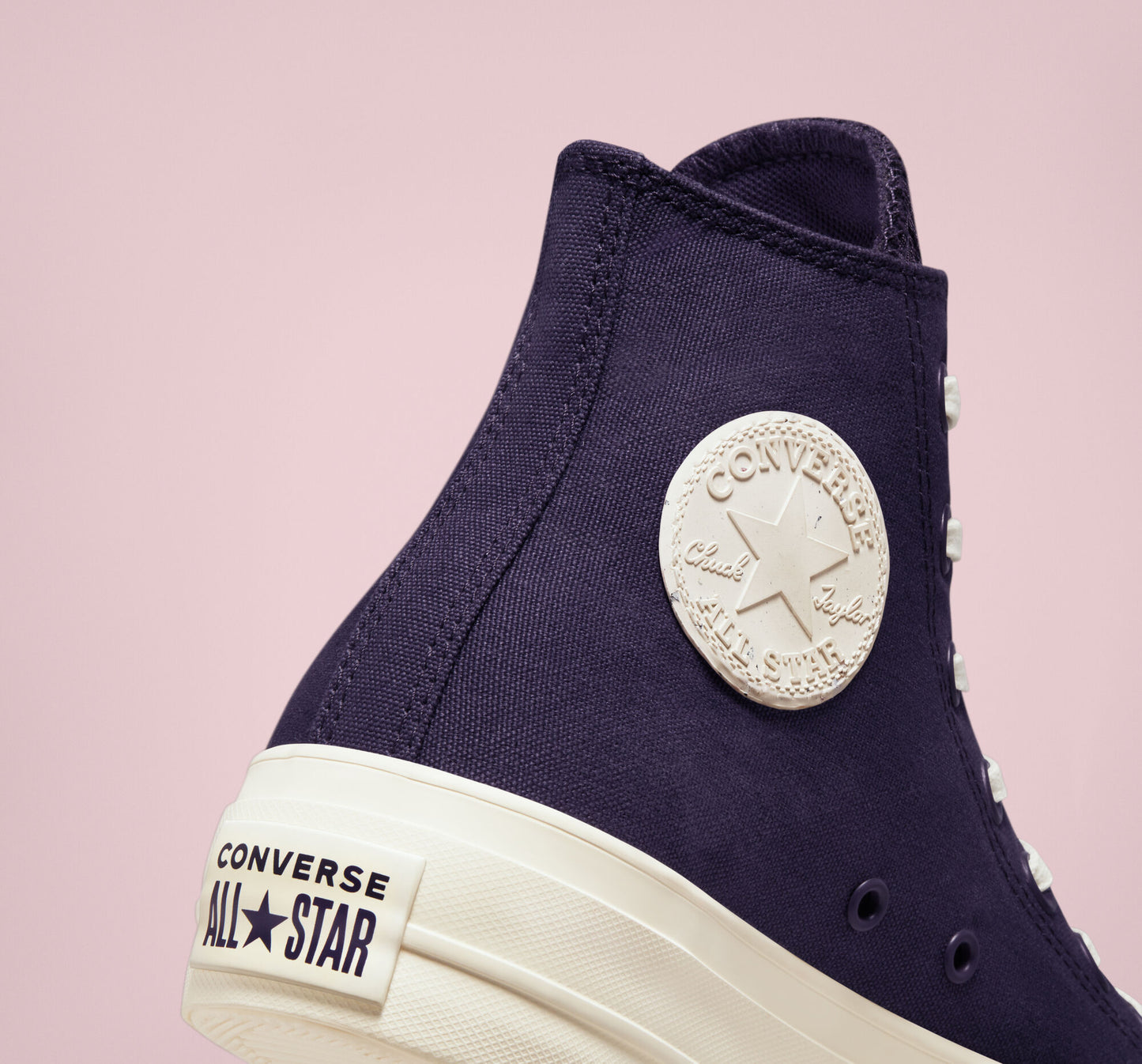 Women's Converse Chuck Taylor All Star Tonal Jacquard Lift Platform Hi, A00887C Multi Sizes Dark Raisin/Dark Raisin/Egret