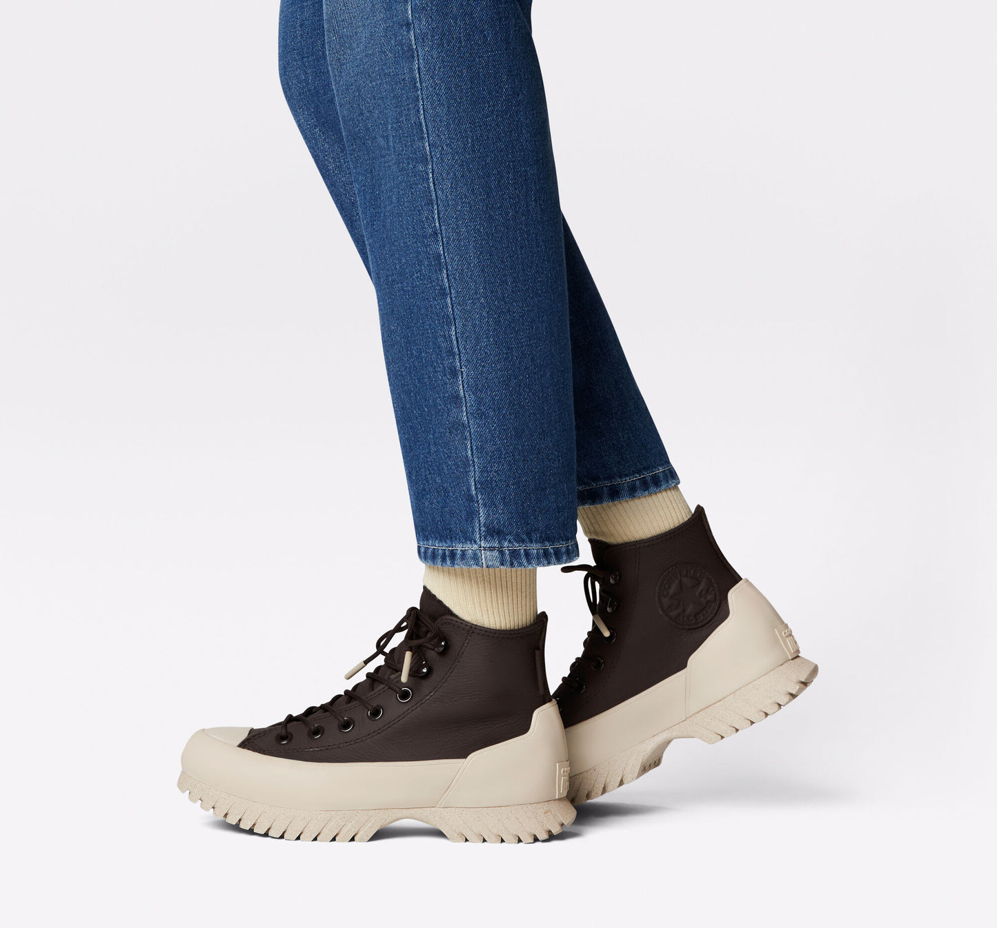 Converse Chuck Taylor All Star Lugged Winter 2.0 Counter Climate High Top Shoe, A00911C Multi Sizes Velvet Brown/Papyrus/White