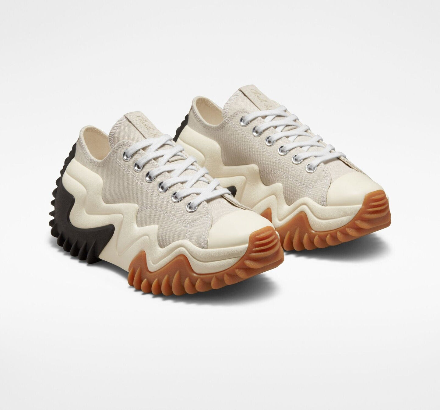 Converse Run Star Motion CX Platform Low T Shoe, A02299C Multi Sizes Desert Sand/Black/Egret