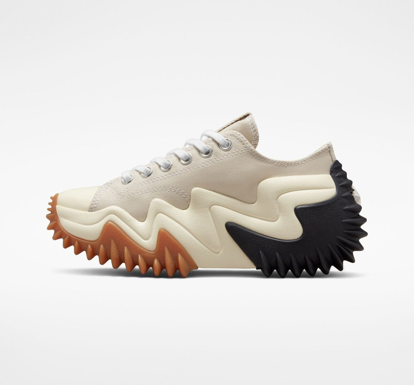 Converse Run Star Motion CX Platform Low T Shoe, A02299C Multi Sizes Desert Sand/Black/Egret