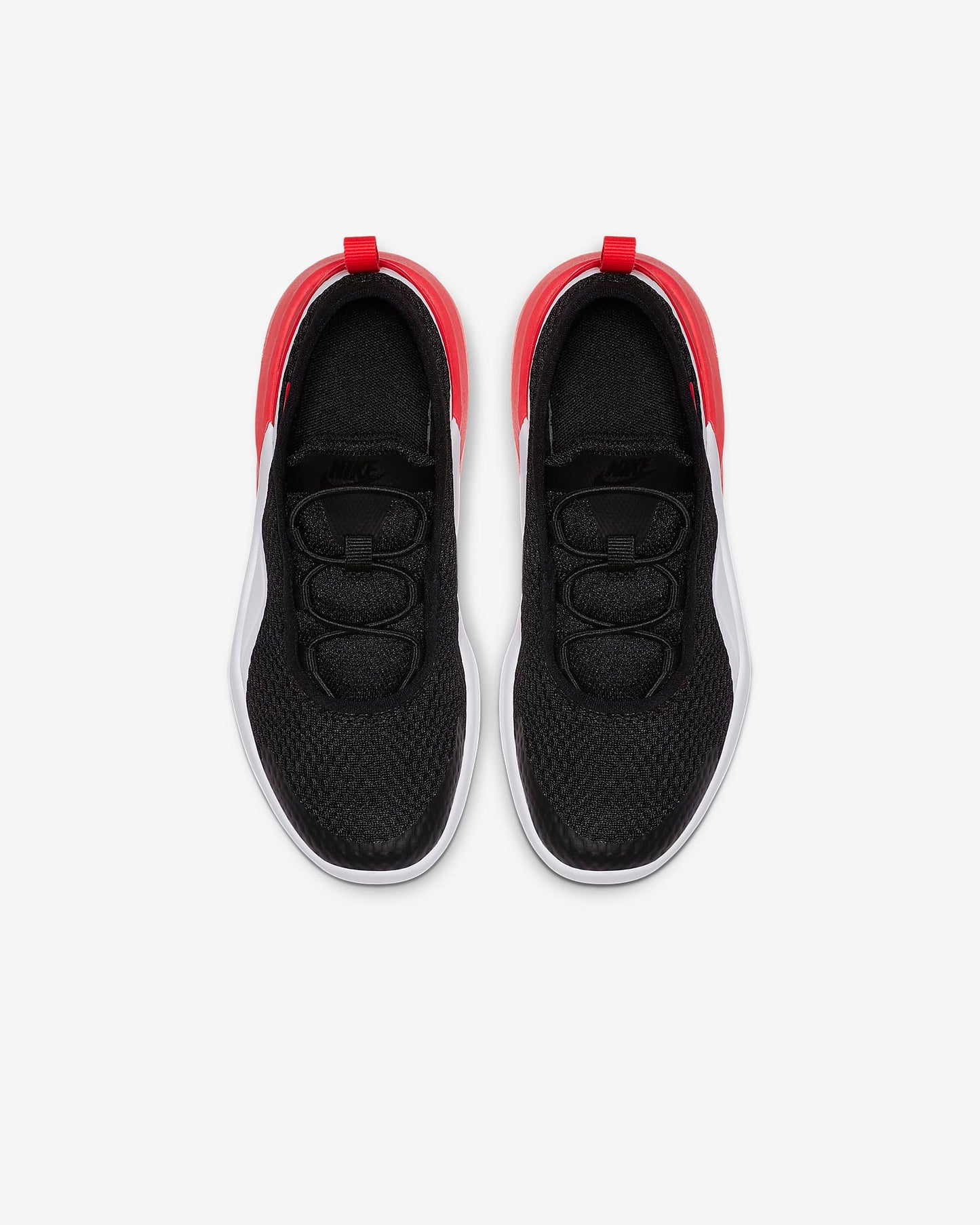 Nike Grade School Air Max Motion 2 (GS) Running Shoes, AQ2741 007 Black/Red Orbit/White