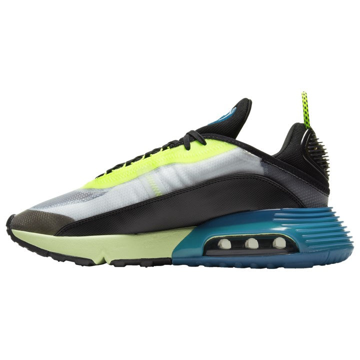 Men's Nike Air Max 2090 Running Shoes, BV9977 101 Multi Sizes White/Black/Volt/Valerian Blue