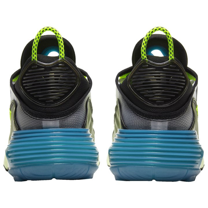 Men's Nike Air Max 2090 Running Shoes, BV9977 101 Multi Sizes White/Black/Volt/Valerian Blue