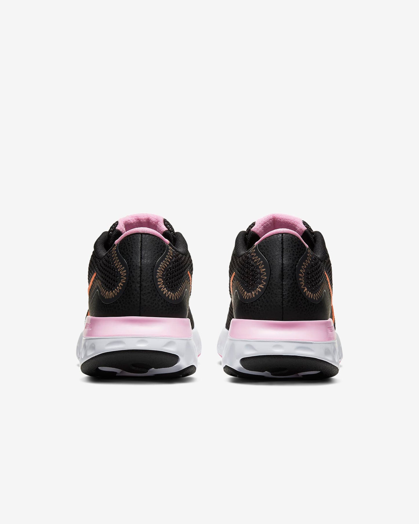 Women's Nike Renew Run Running Shoes, CK6360 001 Multi Sizes Black/Orange Pulse/White/Pink