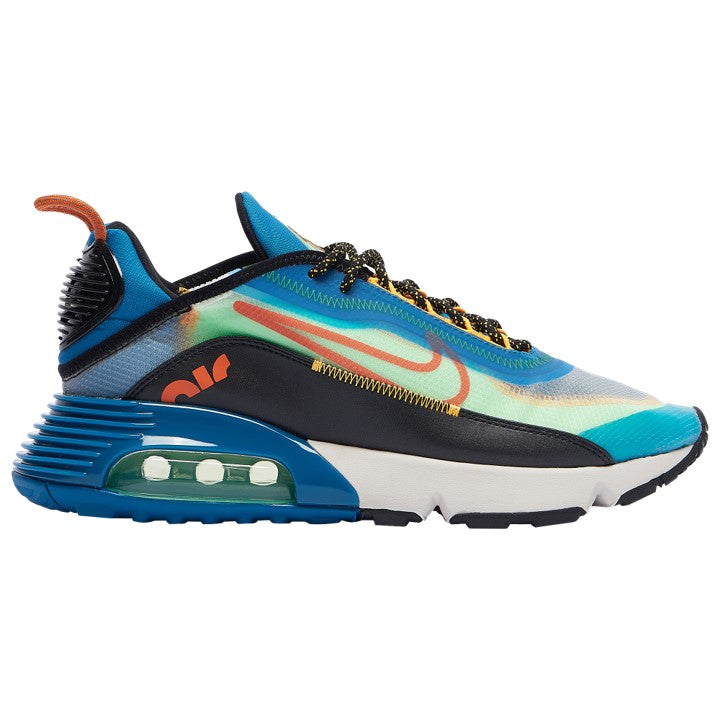 Men's Nike Air Max 2090 Running Shoes, CZ7867 300 Multi Sizes Green Abyss/Starfish/Illusion Green