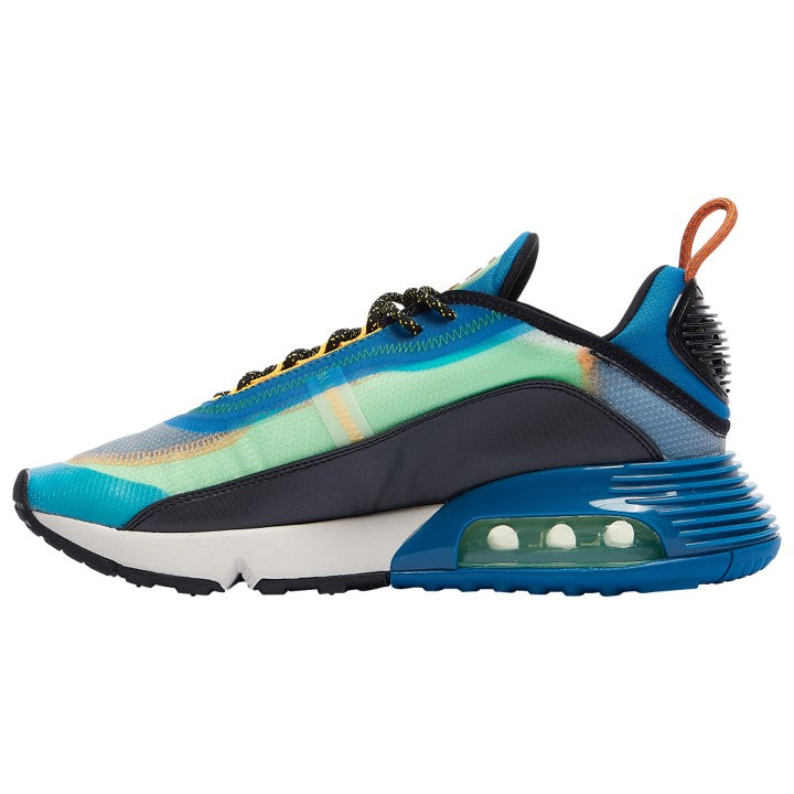 Men's Nike Air Max 2090 Running Shoes, CZ7867 300 Multi Sizes Green Abyss/Starfish/Illusion Green