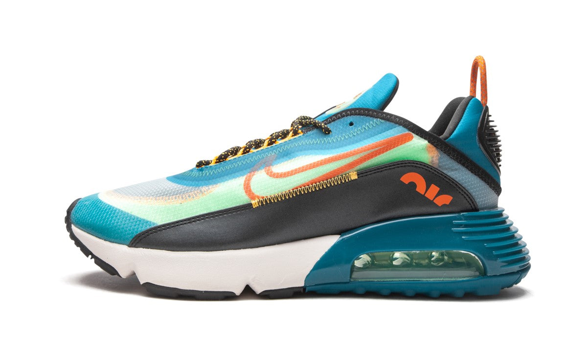 Men's Nike Air Max 2090 Running Shoes, CZ7867 300 Multi Sizes Green Abyss/Starfish/Illusion Green
