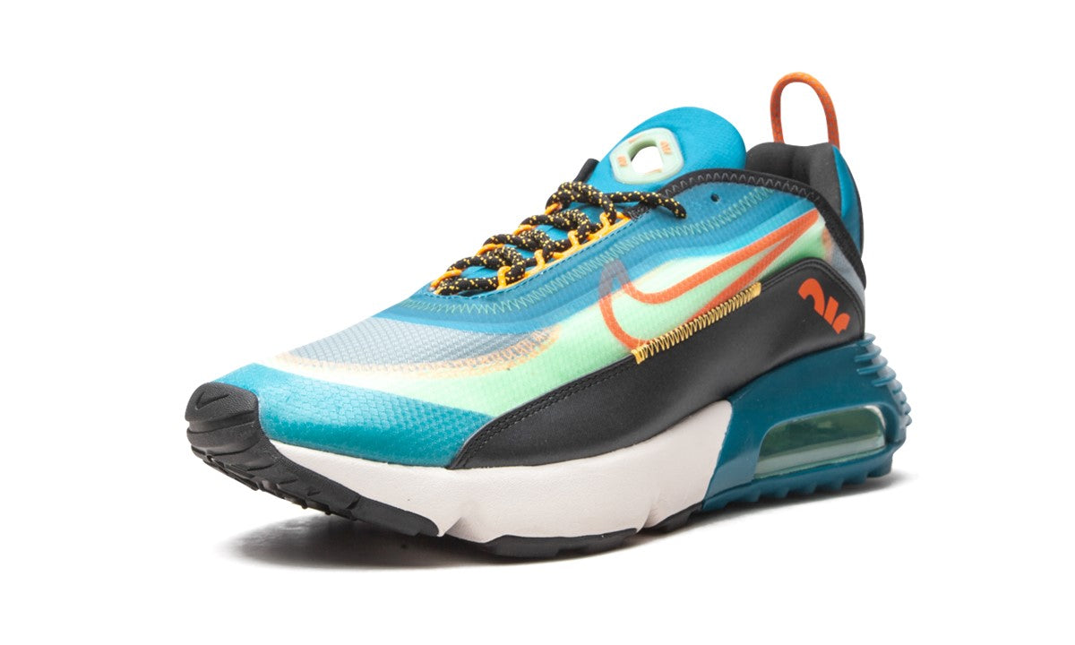 Men's Nike Air Max 2090 Running Shoes, CZ7867 300 Multi Sizes Green Abyss/Starfish/Illusion Green