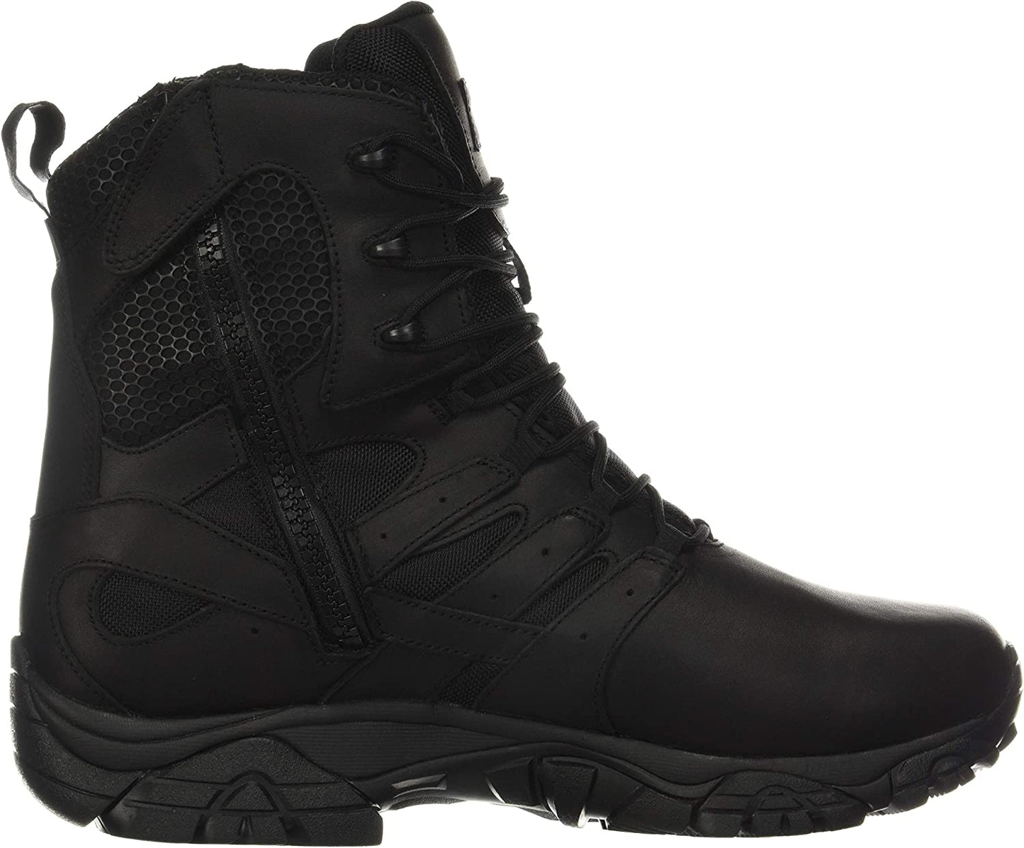 Men's Merrell Moab 2 8" Response Waterproof-Tactical Work Boot, J45335 Multi Sizes Black