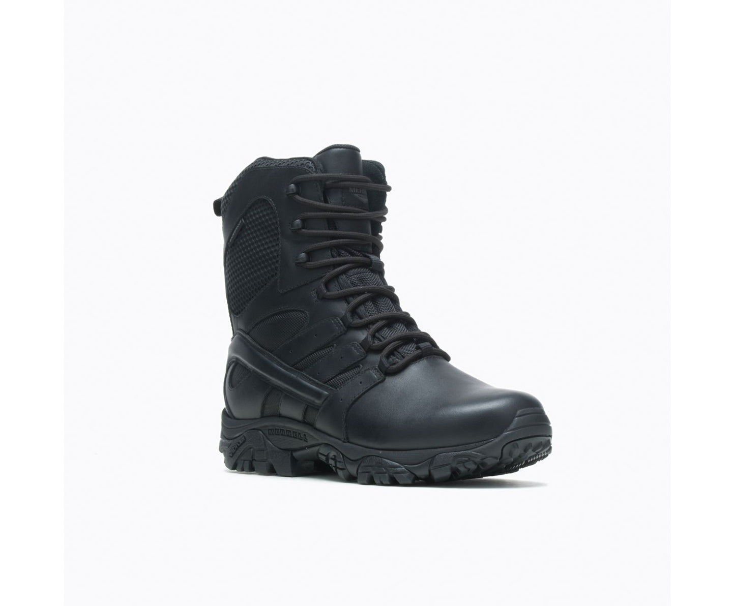 Men's Merrell Moab 2 8" Response Waterproof-Tactical Work Boot, J45335 Multi Sizes Black