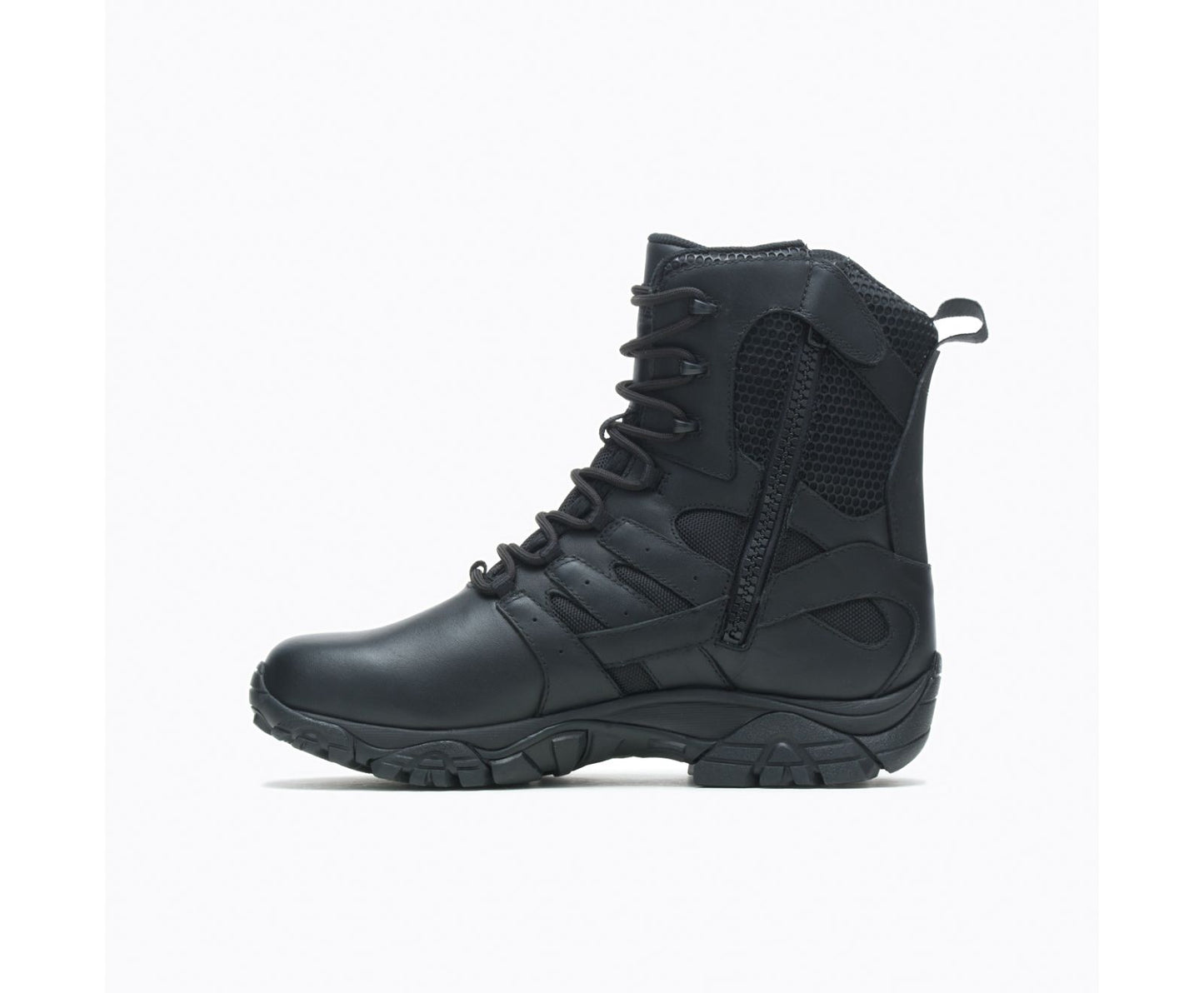Men's Merrell Moab 2 8" Response Waterproof-Tactical Work Boot, J45335 Multi Sizes Black