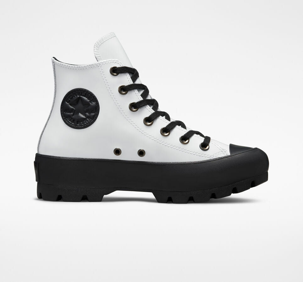 Women's Converse Chuck Taylor All Star Surface Fusion Lugged Hi Boot, 572570C Multi Sizes White/White/Black