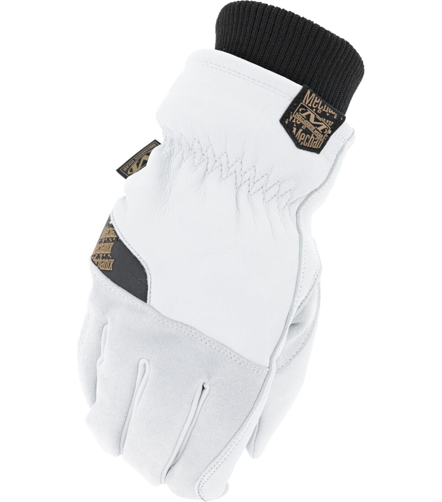 2 PACK MECHANIX WEAR ColdWork Durahide Insulated Driver Winter Gloves, White/Black