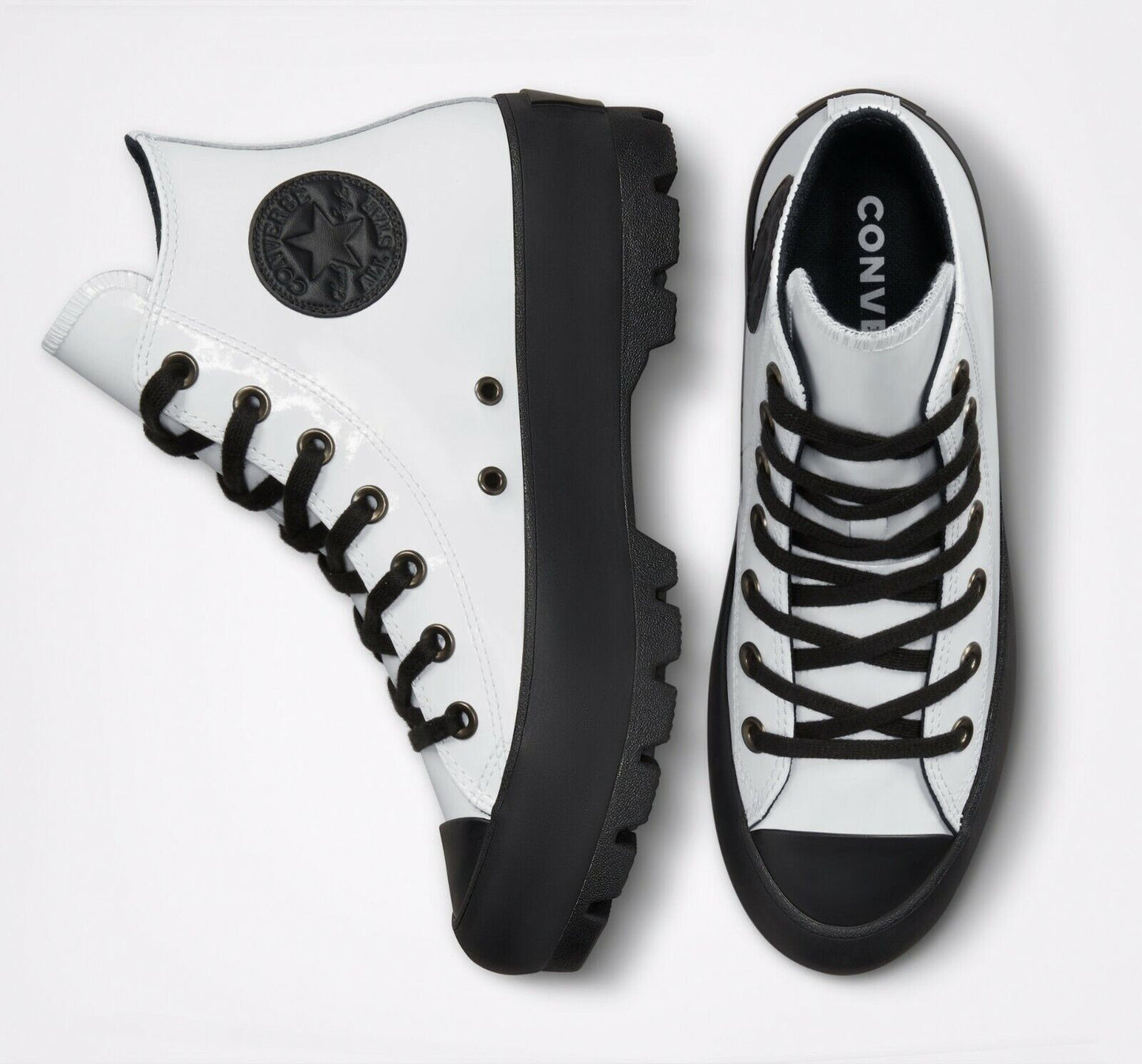 Women's Converse Chuck Taylor All Star Surface Fusion Lugged Hi Boot, 572570C Multi Sizes White/White/Black