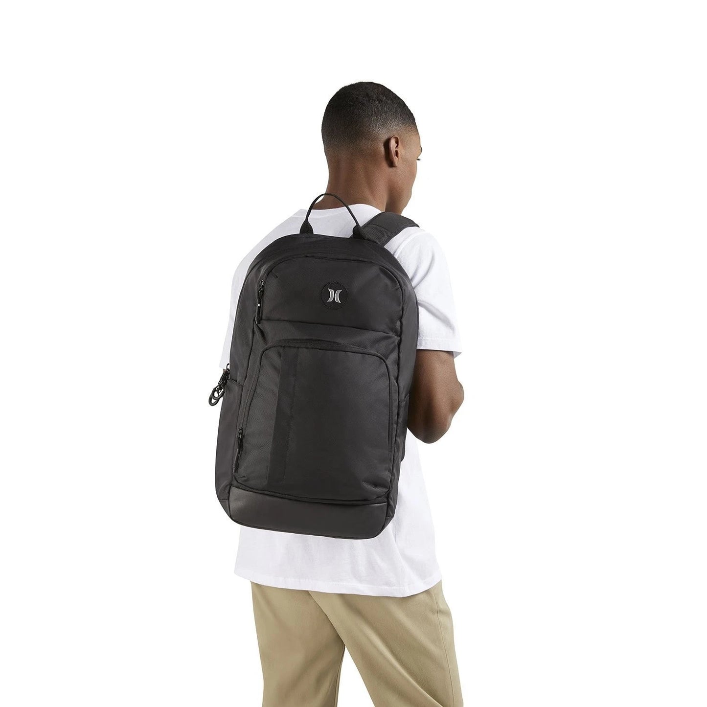 New Hurley Lightweight & Durable Everyday Rider Backpack Black, 9A7386-023 O/S