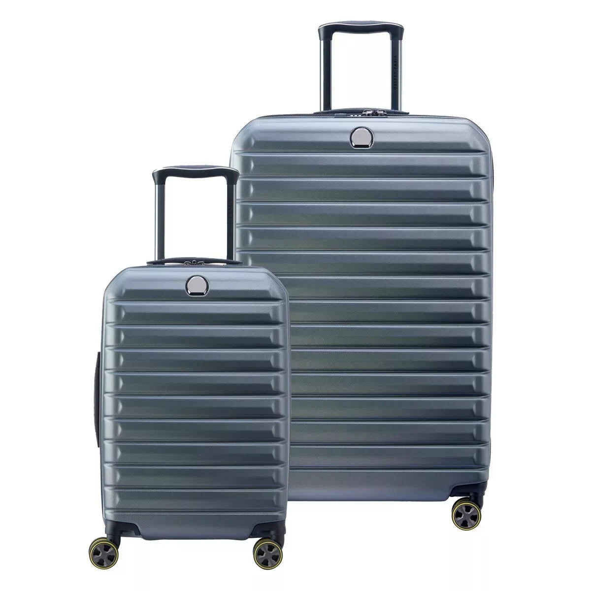 NIB New Delsey Paris 1946 Helium Edge 2-piece Hardside Set, Grey or Navy 1740700