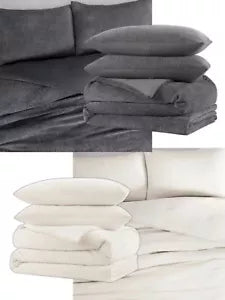 Cococozy 3-piece Bouclé Revers Comforter Set, King 1796197 Multi Colors 106”x92”
