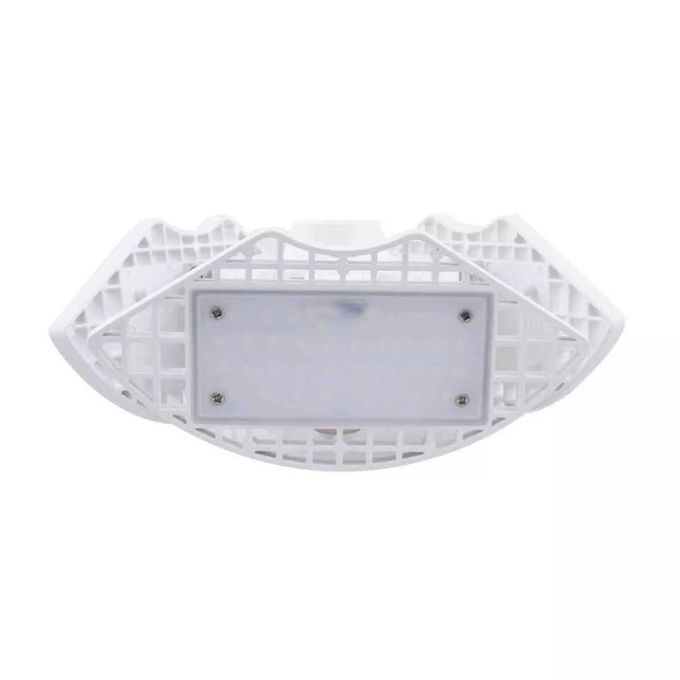 (2 pack) 3-Panel 8000 Lumens, Direct LED Retro-Fit E26 Indoor Garage Work Light