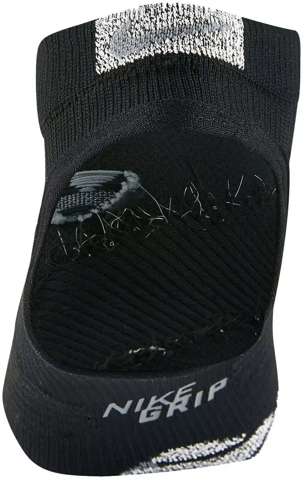 Women's Nike NikeGrip Elite Studio Stability Training Footie, SX5507 010 Blk/Gry