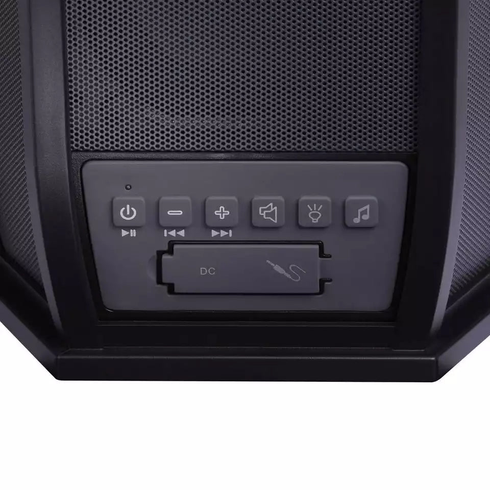 Acoustic Research Wireless Bluetooth Indoor Outdoor Speaker Flickering Light ✅✅✅