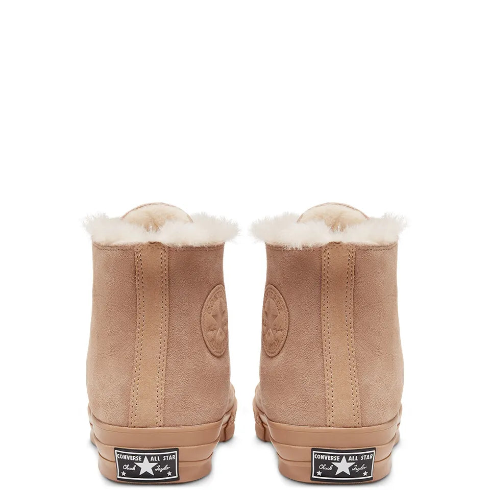 Converse Chuck 70 Genuine Shearling Lined Sneaker, 166318C Multi Sizes Iced Coffee/Iced Coffee