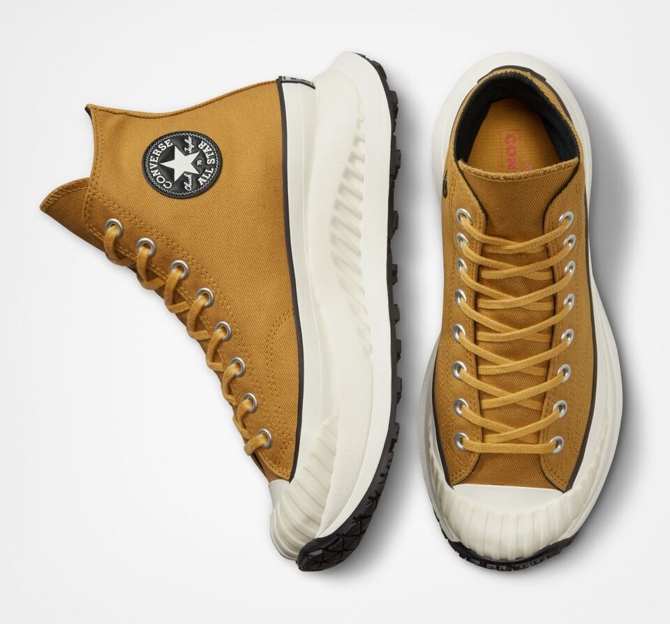 Converse Chuck 70 AT-CX Hi Boot, A02778C Multiple Sizes Burnt Honey/Thriftshop Yellow