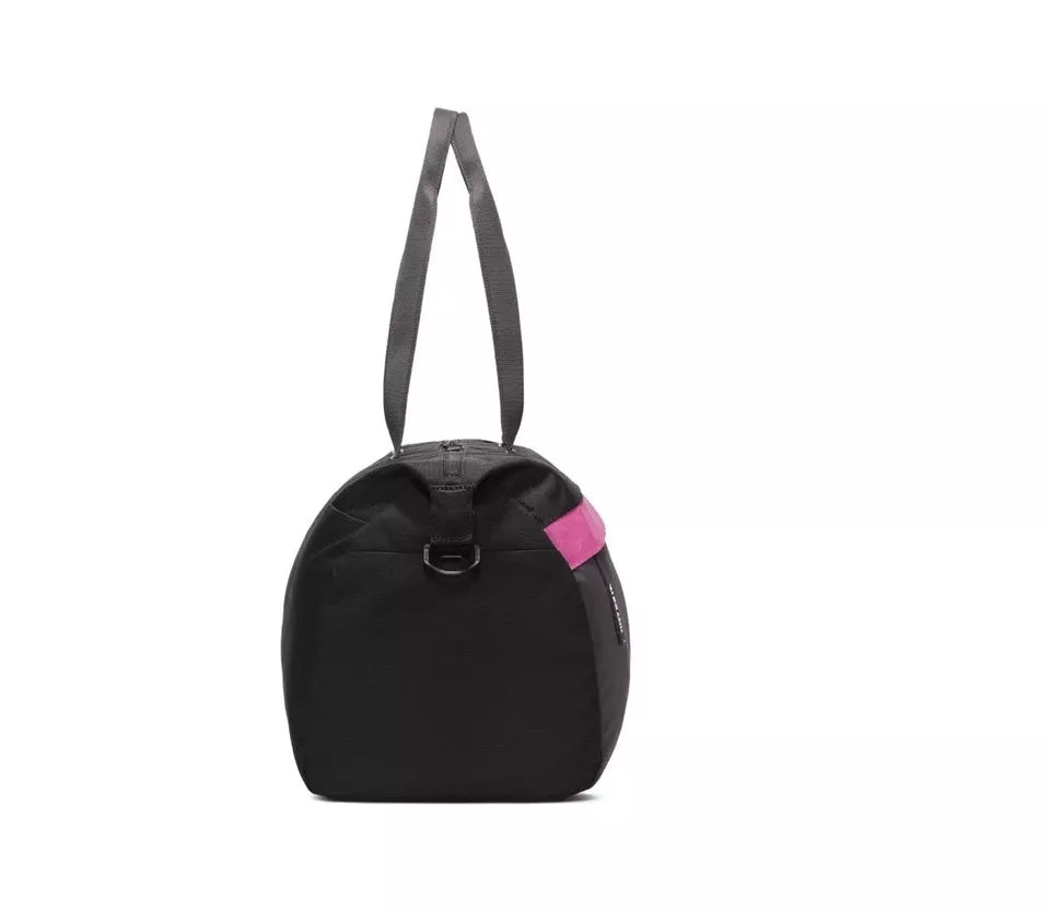 Women Nike Radiate Club Duffle Bag, BA5528 011 Black/Thunder Grey/White