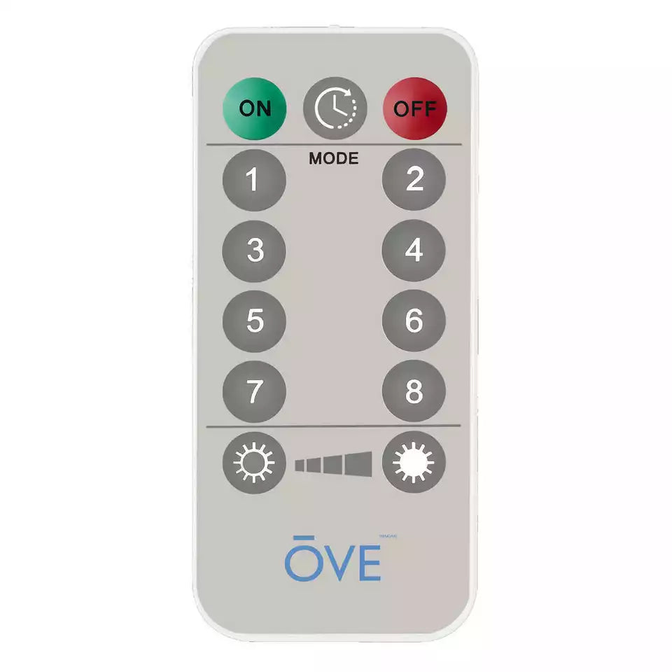 OVE Waterfall Curtain String Lights 1200 LED Bulbs with Remote Control, 2323037