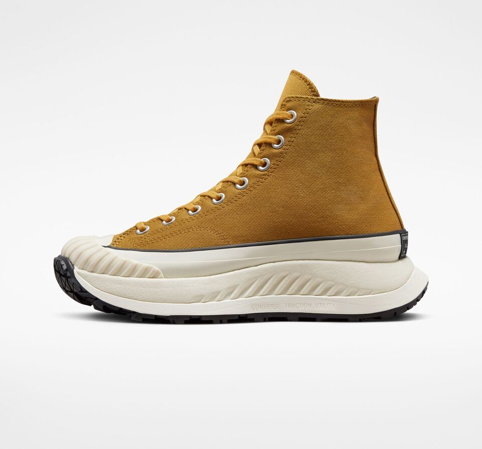 Converse Chuck 70 AT-CX Hi Boot, A02778C Multiple Sizes Burnt Honey/Thriftshop Yellow