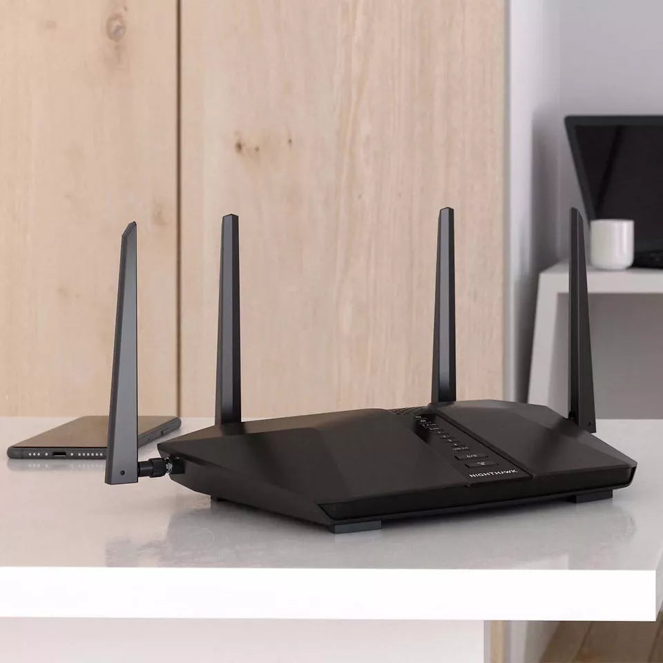 NIB NETGEAR – Nighthawk AX5400 Wi-Fi 6 Router, RAX54S-100NAS