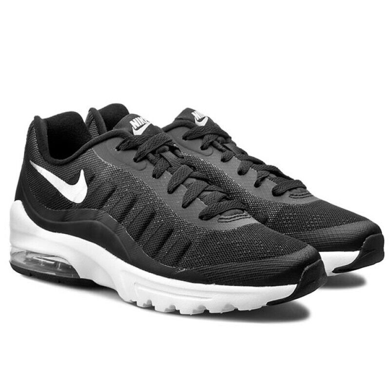 Women's Nike Air Max Invigor Running Shoes, 749866 001 Multi Sizes Black/Metallic Silver/White