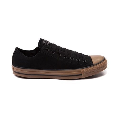 Converse All Star Lo Sneaker Black/Gum Lace Up Casual Shoe Size Men 4 Women 6 US 143738F