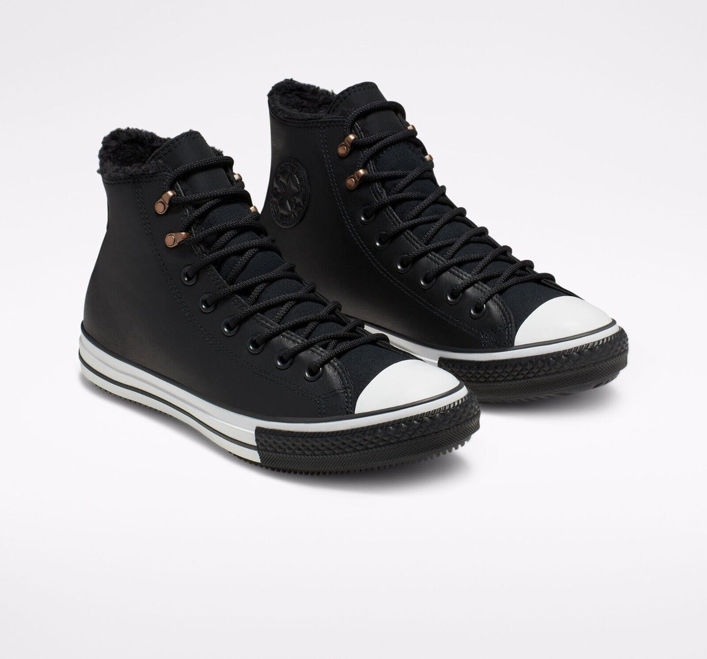 Converse Chuck Taylor All Star Winter GORE-TEX High Top Sneaker Boot, 165936C Multi Sizes Black/Black/White
