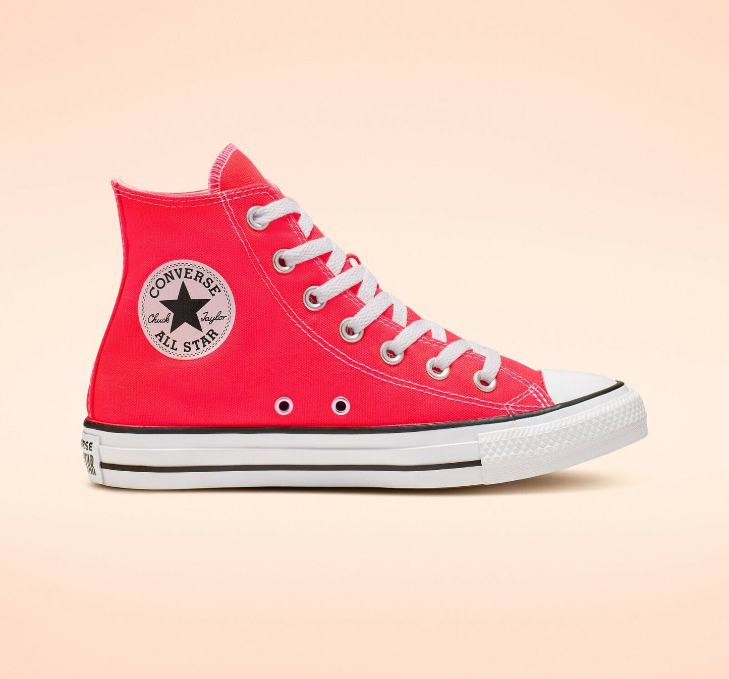 Converse Chuck Taylor All Star Hi Casual Shoes, 166264F Multi Sizes Brgt Crimson